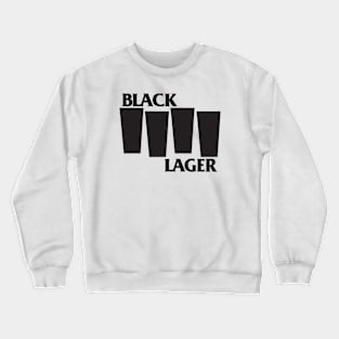 Black Lager Crewneck Sweatshirt